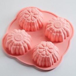 ALPENKOK Форма 15х15х3см Пироженки 2 AK-6128S микс