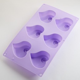 ALPENKOK Форма 28,5х16,5х3,3см Сердечки AK-6174S микс