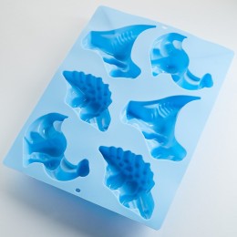 ALPENKOK Форма 28,5х21х4см Динозавры AK-6142S микс