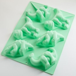 ALPENKOK Форма 28,5х21х4см Динозавры AK-6142S микс