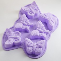 ALPENKOK Форма 32,5х20,5х4см Бабочки AK-6141S микс