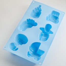 ALPENKOK Форма 29х17х3,5см Малыш AK-6179S микс