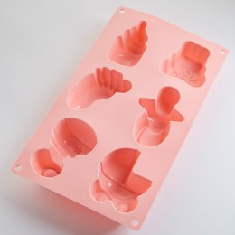 ALPENKOK Форма 29х17х3,5см Малыш AK-6179S микс