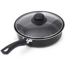 ЭСТЕТ Сотейник со стеклянной крышкой 20 см ЭТ-70458 