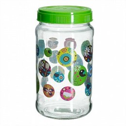 DELTA Банка для хранения 1500 мл с крышкой ТВИСТ 135-1500 микс