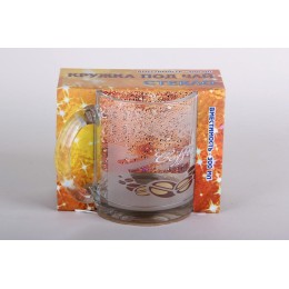 КОРАЛЛ Кружка 300мл.Шелкомат 1208