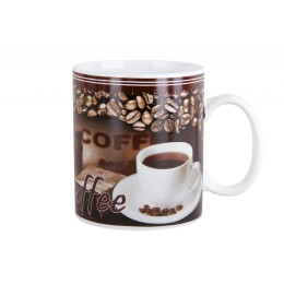 КОРАЛЛ Кружка 300мл. Кофе коричневый KR003 микс
