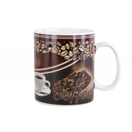 КОРАЛЛ Кружка 300мл. Кофе коричневый KR003 микс