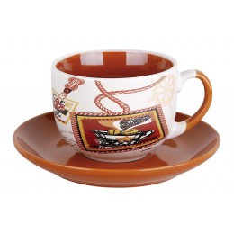 КОРАЛЛ Набор чайный 6/12 250мл Мокко 2020183