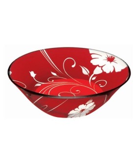 PASABAHCE Салатник «Инвитейшн» SERENADE RED 10414SL 140мм 6 шт