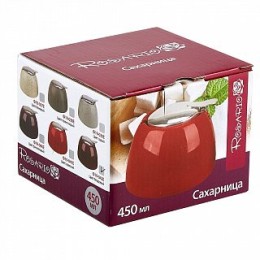 ROSARIO Сахарница 450 мл Ф19-061Е оранжевая