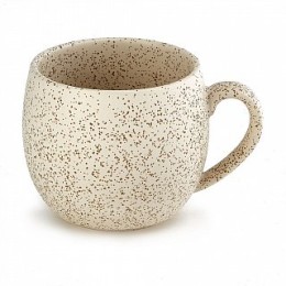 ROSARIO Кружка 350 мл Ф19-049L1 бежевая