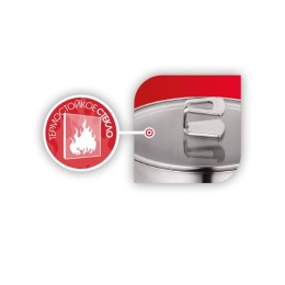 LARA Кастрюля 5,5л Premium LR02-15