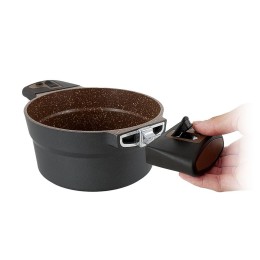 LARA Кастрюля 2,5л Monaco Choco LR02-300