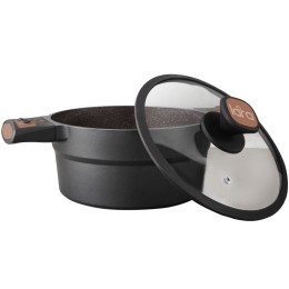 LARA Кастрюля 2,5л Monaco Choco LR02-300