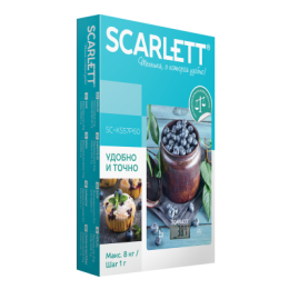 SCARLETT Весы кухонные SC-KS57P60