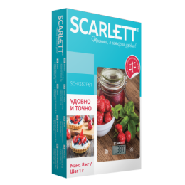 SCARLETT Весы кухонные SC-KS57P61