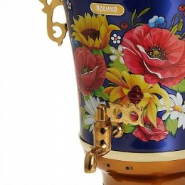 ЯРОМИР Самовар электрический Маки ЯР-1803