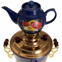 ЯРОМИР Самовар электрический Маки ЯР-1803