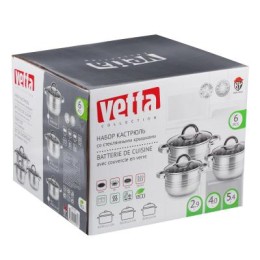 VETTA Набор кастрюль Фултон 822-116