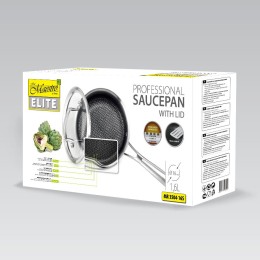 MAESTRO Профессиональный ковш с крышкой 1,6 л MR-3504-16S