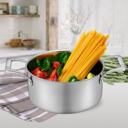 MAESTRO Профессиональная кастрюля с крышкой 3,1л MR-3504-20