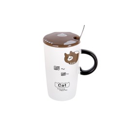 КОРАЛЛ Кружка 380 мл.Теплые коты 5125