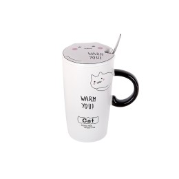 КОРАЛЛ Кружка 380 мл.Теплые коты 5125