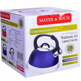 MAYER&BOCH Чайник 2,9 л. МВ 25657 красный