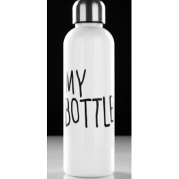 КОМАНДОР Бутылка для воды 500 мл. My bottle  2463604 белый