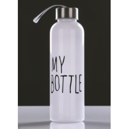 КОМАНДОР Бутылка для воды 500 мл. My bottle  2463604 белый