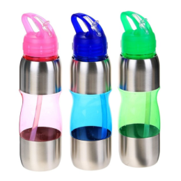 КОМАНДОР Бутылка для воды 650 мл. Альби 1302075 микс