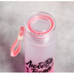 КОМАНДОР Бутылка для воды 550 мл. Любовь и вода 4683659