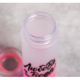 КОМАНДОР Бутылка для воды 550 мл. Любовь и вода 4683659