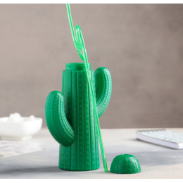 КОМАНДОР Бутылка для воды 400 мл. Кактус 4445233 микс