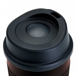 WEBBER Термокружка 380 мл вакуумная BE-6043 коричневая