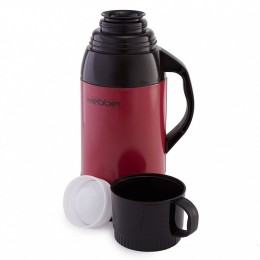 WEBBER Термос 1,0 л. 22011/7 бордовый с черным