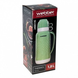 WEBBER Термос 1,8 л 24007/3S зеленый с серым