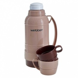 WEBBER Термос 1,8 л 25018/5 бежевый