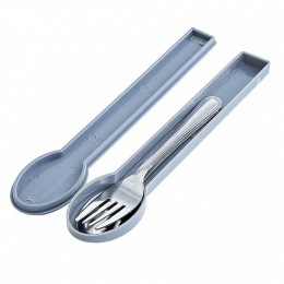 WEBBER Термос пищевой 2 л  SSL-2000N с ложкой, вилкой и 3 контейнерами из нержавеющей стали