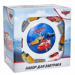 DELTA Набор для завтрака 3 предмета Тачки 3 Дисней 18с2055ДЗ 
