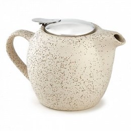 ROSARIO Чайник заварочный 500 мл с металлическим фильтром Ф19-032R бежевый