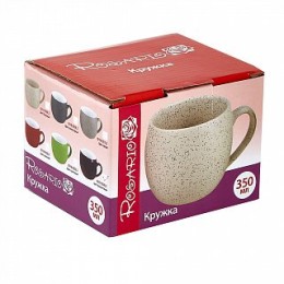 ROSARIO Кружка 350 мл Ф19-054L1 фиолетовая