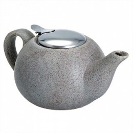 ROSARIO Чайник заварочный 750 мл с металлическим фильтром Ф19-059R серый