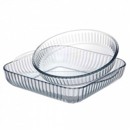 PASABAHCE Набор посуды для СВЧ  2 пр 3,2 + 1,95 л159207
