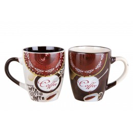 КОРАЛЛ Набор кружек 1/4 на металлической подставке 350мл Кофе тайм 2020186