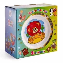 DELTA Набор для завтрака 3 предмета Львенок КРС-357