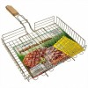 Решетка гриль для курицы Lesnikovo ЭКОНОМ 260×320×560×50 мм никелированная РГК3НЭ
