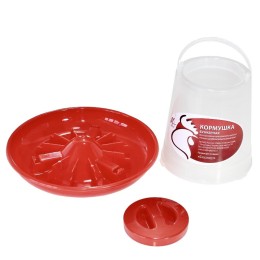 МИЛИХ Кормушка подвесная для домашней птицы 4кг. 05094