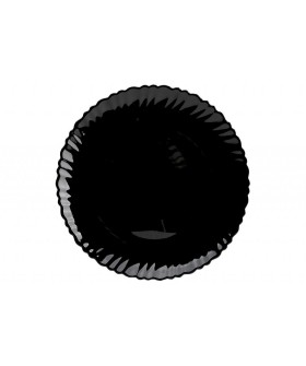 КОРАЛЛ Тарелка плоская 24см Nero Classico HY23LHP95